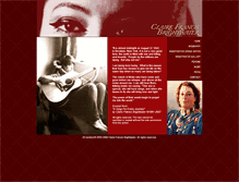 Tablet Screenshot of clairebrightwater.com